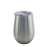 Apollo Cup 12 oz  W/ Lid, Stainless Steel