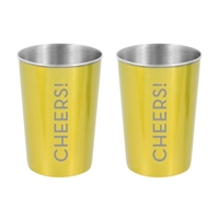 Excursion Wine Cup, Cheers, Set Of 2