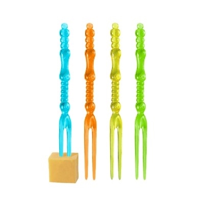 Party Forks, Translucent, 40-Count