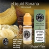 10ml bottle of Banana flavored e-liquid from LogicSmoke, available in 5 nicotine levels. Perfect for vapers looking for a sweet and creamy taste.