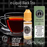10ml bottle of black tea flavored e-liquid from LogicSmoke, available in 5 nicotine levels. Perfect for vapers looking for the rich and bold taste of black tea.