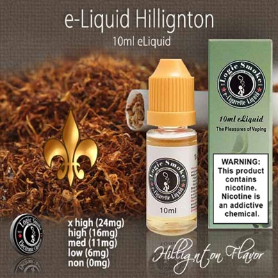 Hazelnut Tobacco, Hillington e Liquid