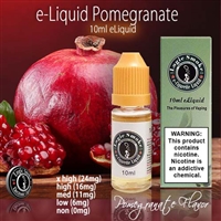 A deep, fruity Pomegranate Flavor.