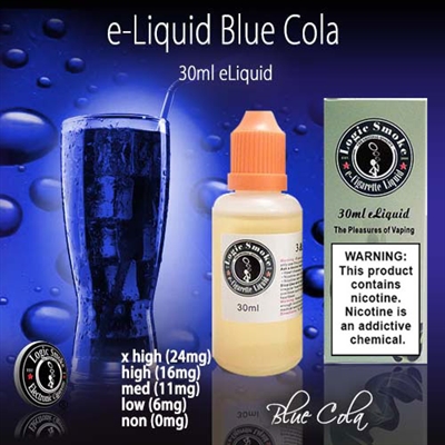 30ml Blue Cola Flavor e Liquid from LogicSmoke