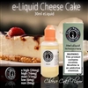 CheeseCake flavored e-liquid in a 30ml bottle