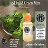 Green Mint Vape Liquid - Fabulously minty flavor with a sweet kick for a refreshing vaping experience