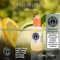 Lemon Flavor Vape Liquid - Zesty and refreshing with an authentic lemon taste