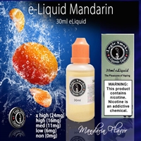 Mandarin Flavor Vape Liquid - A burst of refreshing citrus zest in every puff