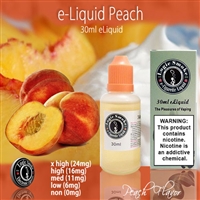 Peach Flavor Vape Liquid - Fresh Georgia Peach Vape Juice