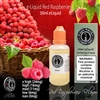 Red Raspberries Vape Liquid Bottle - Sweet and Zesty Flavor