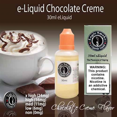 30ml Chocolate Creme Flavor e Liquid from LogicSmoke