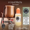 Mocha Creme Vape Liquid - A velvety blend of mocha and cream, delivering hours of flavorful vapor.