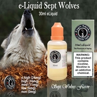 Sept Wolves Far East Tobacco Vape Liquid