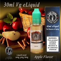 VG Apple E-Liquid Bottle: Burst of Apple Flavor