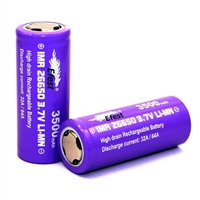Efest Box Mod Battery IMR 26650 3500mah 3.7V Flat Top