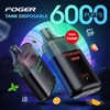 Foger Ultra 6000 Tank Disposable - 5% Nicotine, Intense Flavor