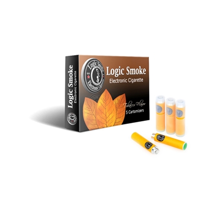 Logic Smoke Regular Tobacco Cartomizers offer the true taste of classic tobacco with refillable convenience and various nicotine levels.
