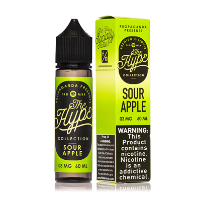 Propaganda Sour Apple E Liquid - Tangy & Sweet Vape!