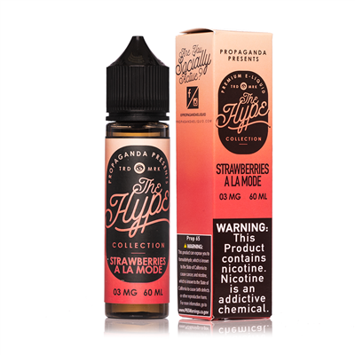 Propaganda 60ml Strawberries A La Mode E Liquid