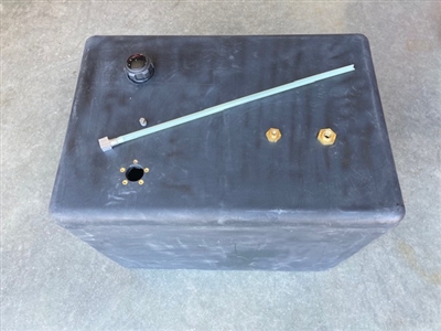 New, replacement fuel tank.