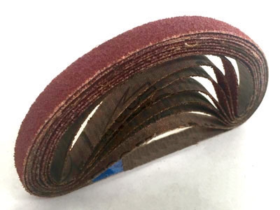 3/8" x 13" Sanding Belts Ceramic 36 grit
