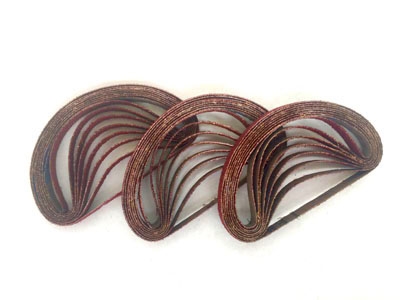 3/8" x 13" Sanding Belts Ceramic 60 grit
