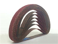 3/8" x 13" Sanding Belts Ceramic 80 grit