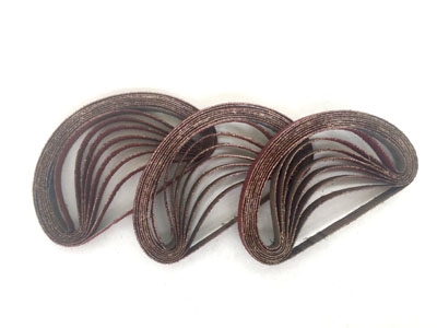 3/8" x 13" Sanding Belts AO Open Coat 80 grit