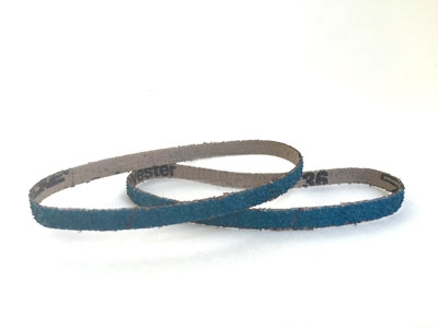 3/8" x 13" Sanding Belts Zirconia 36 grit