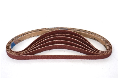1/2" x 24" Sanding Belts AO Closed Coat 24 grit