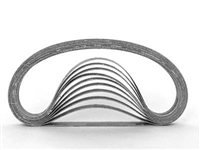 3/4" x 20-1/2" Sanding Belts Silicon Carbide 180 grit