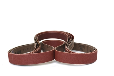1" x 42" Sanding Belts AO Closed Coat 120 grit