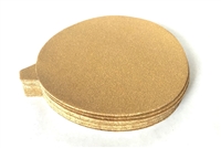5" x NH Sanding Discs Adhesive Gold Paper 320 grit