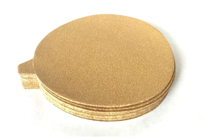 5" x NH Sanding Discs Adhesive Gold Paper 320 grit