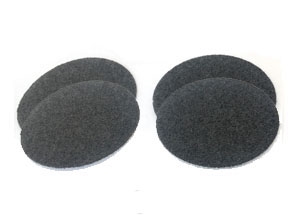 5" x NH Sanding Discs Hook and Loop Heavy Duty Silicon Carbide 40 grit