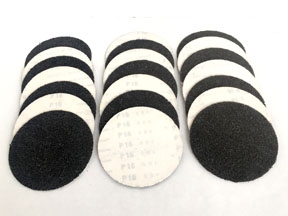 6" x NH Sanding Discs Hook and Loop Heavy Duty Silicon Carbide 16 grit