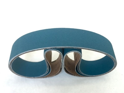2-1/4" x 80" Sanding Belts Premium Zirconia 24 grit