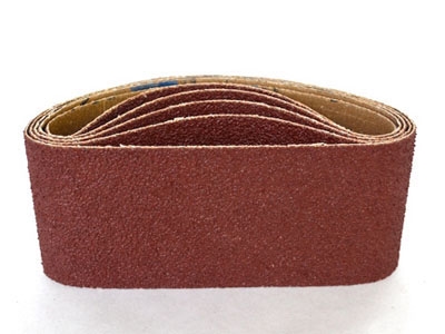 2-1/2" x 14" Sanding Belts AO Open Coat 80 grit