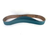 2-1/2" x 60" Sanding Belts Zirconia 24 grit