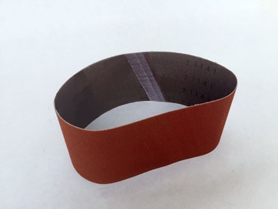 3" x 18" Sanding Belts Ceramic 80 grit