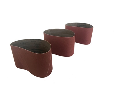 3-1/2" x 15-1/2" Sanding Belts AO Open Coat 150 grit