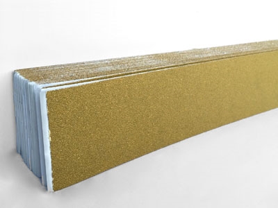 2-3/4" x 16-1/2" PSA Fileboard Sheets 60D grit