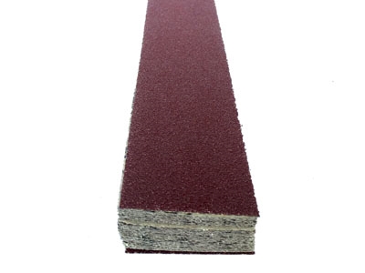 2-3/4" x 17-1/2" Clip On Fileboard Sheets 40E grit