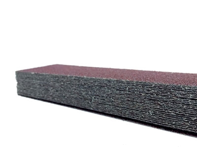 2-3/4" x 17-1/2" Clip On Fileboard Sheets 220E grit