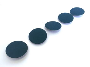 2" Locking Discs Zirconia 80 grit