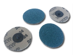 3" Locking Discs Zirconia 24 grit