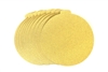 6" x NH Sanding Discs Adhesive Gold Paper 800 grit