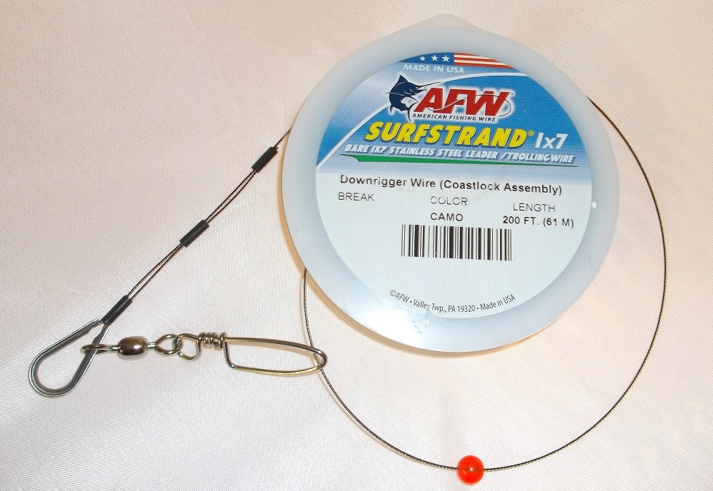 AFW SURFSTRAND DOWNRIGGER CABLE WIRE ASSEMBLY