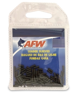 AFW SINGLE BARREL BLACK LEADER SLEEVES- 50 PACK