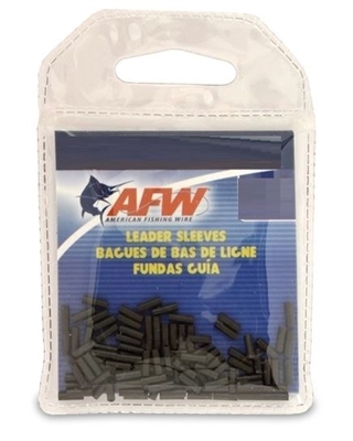 AFW SINGLE BARREL BLACK LEADER SLEEVES- 100 PACK